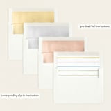 "Spring Blooms" - Birth Announcements in Daffodil by Alice Nelen - Envelope Liner Options