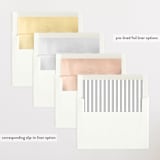 "Primary" - Birth Announcements in Vanilla by Pixel and Hank - Envelope Liner Options