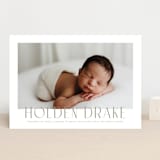 "Sweetest Name" - Birth Announcements in Latte by Jessica Williams - Front