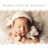 "applique" - Birth Announcements in Oatmeal by Jennifer Wick - Detail