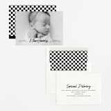 "Just The Facts" - Birth Announcements in Volcano by Owl and Toad - Assembled