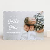 "Vintage" - Birth Announcements in Bunny by Sarah Cohn - Front