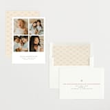 "love in a grid" - Birth Announcements in Snow by Bramble Studio - Assembled