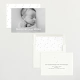 "simple in serif" - Birth Announcements in Snow by Bramble Studio - Assembled