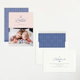 "Preppy Little Bow" - Birth Announcements in Petal by Leia Matt - Assembled