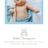 "Teddy" - Birth Announcements in Baby by mo kelley - Detail