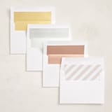 "Serene" - Birth Announcements in Blush by Jessica Williams - Envelope Liner Options