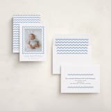 "Ric Rac" - Birth Announcements in Bluebell by Megan Davis - Assembled