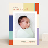 "Punchy" - Birth Announcements in Party by Pixel and Hank - Front