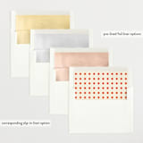 "Punchy" - Birth Announcements in Party by Pixel and Hank - Envelope Liner Options