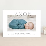 "Lift" - Birth Announcements in Ash by Lehan Veenker - Front