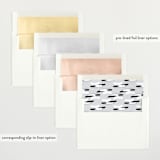 "Lift" - Birth Announcements in Ash by Lehan Veenker - Envelope Liner Options