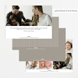 "Indie" - Birth Announcements in Cloud by Lauren Chism - Back of Card