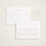 "patterned stripes" - Birth Announcements in Blush by Ellen Schlegelmilch - FREE Recipient Addressing