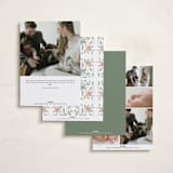 "Tiny Flowers" - Birth Announcements in Garden by Grae - Back of Card Options