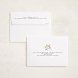 "Tiny Flowers" - Birth Announcements in Garden by Grae - FREE Recipient Addressing