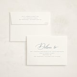 "Welcome Baby" - Birth Announcements in Sky by Blustery August - FREE Recipient Addressing