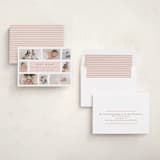 "Family Album" - Birth Announcements in Blush by Maria Alou - Assembled