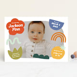 "colorful shapes" - Birth Announcements in Fruitcake by Kercia Jane - Front