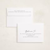 "First-Name Basis" - Birth Announcements in Onyx by Genna Blackburn - FREE Recipient Addressing
