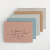 "Helm" - Birth Announcements in Shadow by Megan Davis - Colored Envelopes Available
