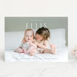 "in name only" - Birth Announcements in Whipped Cream by Jennifer Wick - Front
