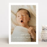 "First Glimpse" - Birth Announcements in Icing by Yaling Hou Suzuki - Front
