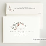 "Wildflower" - Birth Announcements in Eggshell by Itsy Belle Studio - FREE Recipient Addressing