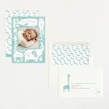 "All God's Creatures" - Birth Announcements in Narwhal by Carrie ONeal - Assembled