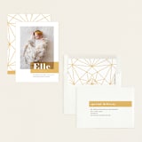 "Magazine Block" - Birth Announcements in Marigold by Maria Hilas-Louie - Assembled