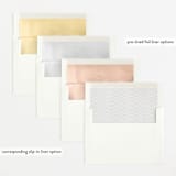 "Hug" - Birth Announcements in Shadow by Lea Delaveris - Slip-In Envelope Liners