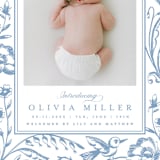 "Dreamy Garden" - Birth Announcements in Cloud by Teju Reval - Detail