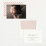 "Heart" - Birth Announcements in Blush by Pixel and Hank - Assembled