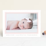 "Cotton Candy" - Birth Announcements in Blush by Lauren Chism - Front