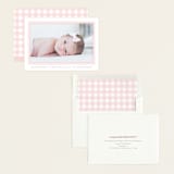 "Cotton Candy" - Birth Announcements in Blush by Lauren Chism - Assembled
