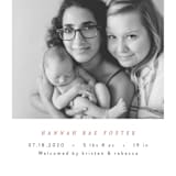 "Our Little Rainbow" - Birth Announcements in Bright by Pixel and Hank - Close-Up