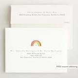 "Our Little Rainbow" - Birth Announcements in Bright by Pixel and Hank - FREE Recipient Addressing