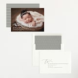 "Introducing" - Birth Announcements in Marble by Lea Delaveris - Assembled