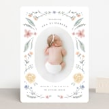 "Le Jardin" - Birth Announcements in Meadow by Emily Sabol Goss - Front