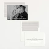 "Handwriting" - Birth Announcements in Snow by Bethan - Assembled