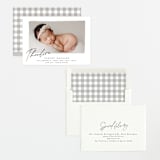 "Painted" - Birth Announcements in Cloud by Carolyn Nicks - Assembled
