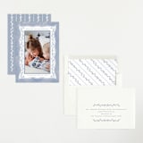 "Baby Frame" - Birth Announcements in Cornflower by Chris Griffith - Assembled