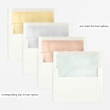 "Shapes and Colors" - Birth Announcements in Wanderlust by Pixel and Hank - Envelope Liner Options