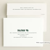 "Boldly Named" - Birth Announcements in Forest by Anna Elder - FREE Recipient Addressing