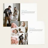 "Meet Charley" - Birth Announcements in Sky Blue by Hooray Creative - Interior Options