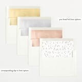 "tiny blooms" - Birth Announcements in Spring by Phrosné Barwood - Envelope Liner Options