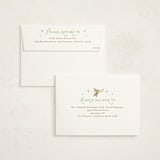 "Woodland Jamboree" - Birth Announcements in Sage by Jackie Crawford - FREE Recipient Addressing