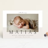 "Big News" - Birth Announcements in Ivory by Maria Hilas-Louie - Front