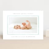 "Golightly" - Birth Announcements in Mint by Lauren Chism - Front