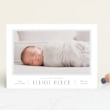 "So Proud" - Birth Announcements in Sky by Carolyn MacLaren - Front